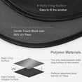 thumbnail image 4 of Paquete de 4 parasoles de nailon para ventana lateral de automóvil, portátiles, extraíbles, a prueba de sol, autoadhesivos, transpirables Automoción decorativa y accesorios Transparencia Negro Scienceny VI015593-01, 4 of 6
