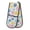 Swirl Circle, variant on Dailycode Double Sided Oven Mitt with Loop Heat Resistant Kitchen Long Potholders 7" x 35" Van Gogh Butterfly