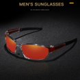 thumbnail image 3 of Gafas de ciclismo Soledad para hombre Rojo, 3 of 6