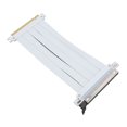 thumbnail image 1 of PCIE 5.0 X16 Riser Cable High Speed Flexible GPU Extension Adapter Suitable for RTX4090 RX8900 White, 1 of 7