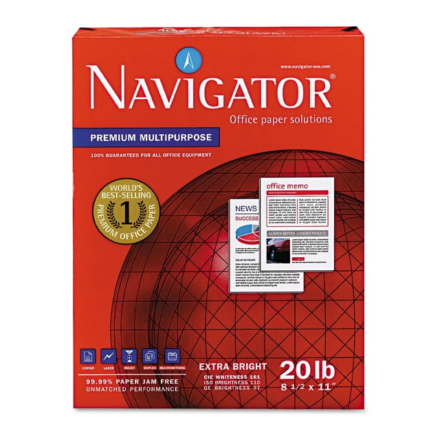 Paper Navigator NMP1120 Premium, multiusos, A4, 75 g/m², 5000 hojas