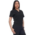 thumbnail image 4 of Lightweight Breathable V-Neck Scrubs, 4-Way Stretch, 2 Pockets, Modern Fit, 4 of 6