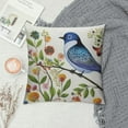 thumbnail image 2 of ARISTURING  Bird Decorative Pillow Covers Spring Style Throw Pillow Cover Cushion Case Outdoor Flower Bird Set for Sofa Bed Couch Car Office, 2 of 5