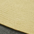 thumbnail image 3 of BNM Bohemian Indoor/ Outdoor Solid Rug, 3' x 5', Cream, 3 of 4