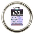 thumbnail image 1 of Auto Marine 3 In 1 Multifunctional Gauge 85mm GPS Speedometer Gauge Set With Clock Voltmeter 9-32V ,Universal Compatibility, 1 of 7