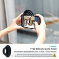 thumbnail image 5 of JJC 49mm Magnetic Lens Filter Mount Adapter for iPhone 13 Pro Max 14 Pro Max 15 Pro Max with MagSafe Case, Magnetic Filter Base with Cold Shoe Mounts & Silicone Lens Hood (Filters Not Included), 5 of 5