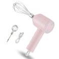 thumbnail image 3 of Worallymy Batidor de huevos Batidor de huevos recargable inalámbrico USB Batidor de huevos para hornear en el hogar Mini mezclador de crema Batidora Agitador, Rosa Worallymy JD735794957, 3 of 7