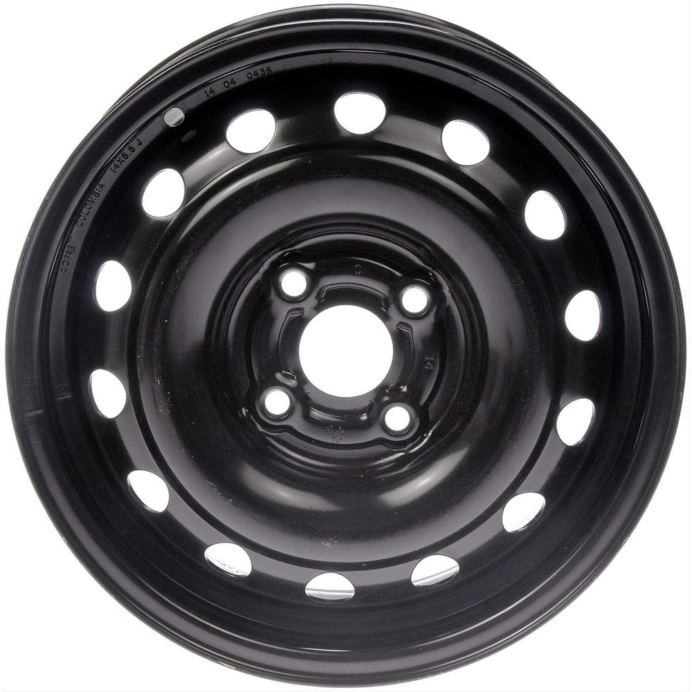 New Steel Wheel Rim 14 Inch Fits 19932002 Toyota Corolla 4 Lug 4101.6mm 14 Holes