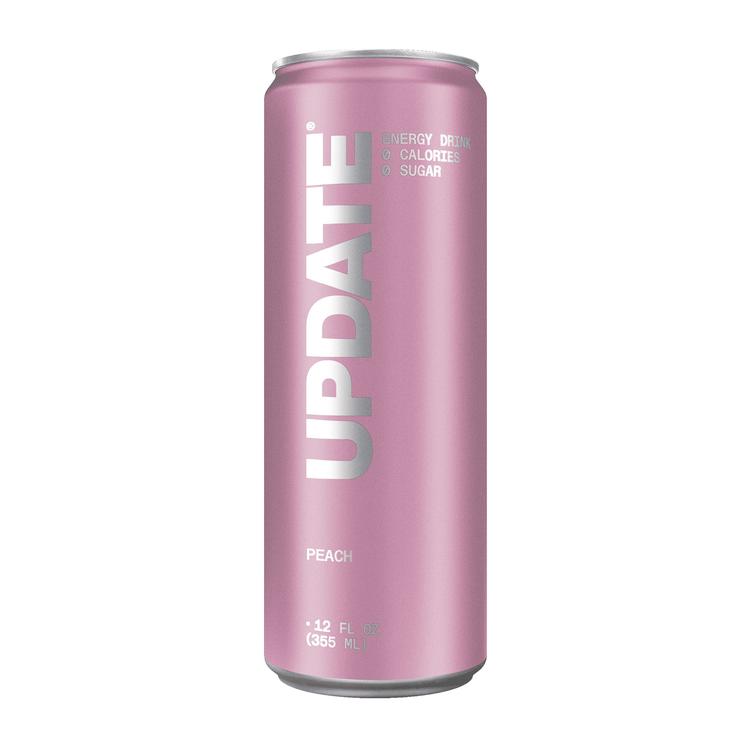 UPDATE Zero Sugar Energy Drink, Peach, 12 fl oz Can
