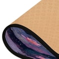 thumbnail image 3 of Long Floor Mat Hallway Carpet 72x24 Inch Area Carpet Non-slip Entrance Carpet Washable Door Mat Kitchen Bedroom Living Room Purple Beautiful Flowers, 3 of 7