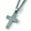Titanium Cross Necklace - 22 Inch