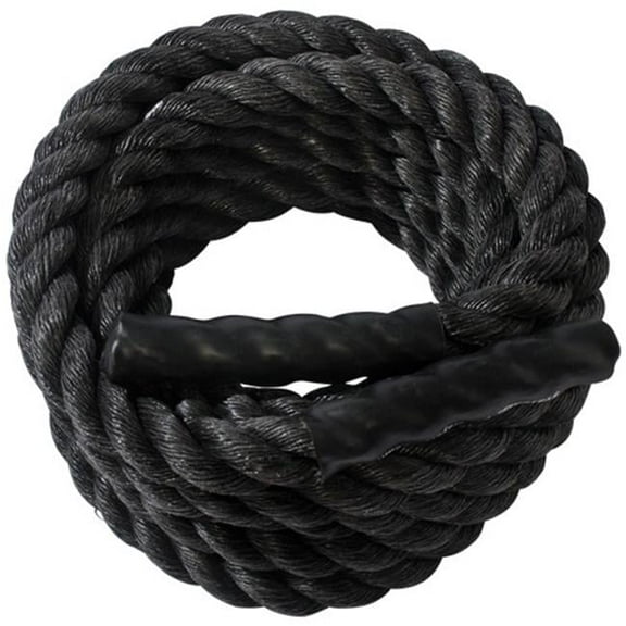 1.5 in. 50 ft. Fitness Ropes - Black