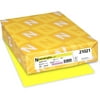 Wausau Paper Astrobrights Card Stock Paper