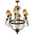 thumbnail image 2 of Meyda Tiffany 167786 Antonia 6 Light 28" Wide Ring Chandelier - Crystal, 2 of 7