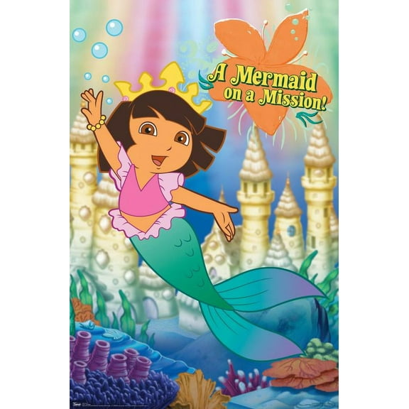 Trends International Dora - Mermaid Poster