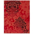 thumbnail image 3 of SAFAVIEH Adirondack Hortense Floral Area Rug, Red/Black, 8' x 10', 3 of 16