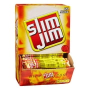 Slim Jim Smoked Snack Stick, Original, 0.28 oz, 120-count