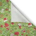 thumbnail image 6 of Ambesonne Christmas Valance & Curtain, Xmas, 55"x24", Apple Green Red, 6 of 6