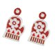 thumbnail image 5 of Pendientes de cuentas de Navidad Strade Fareast Limited Fieltro, 5 of 5