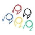 thumbnail image 1 of Testing Cable, Dual Ended  Clip Test  10mm Opening Brass Silicone  For Battery, 1 of 8