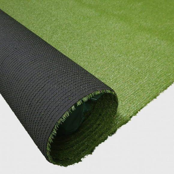Pasto Artificial Livingreen Denali Césped Sintético 8 m2 2.00m x 4.00m 20mm Color Verde con Café