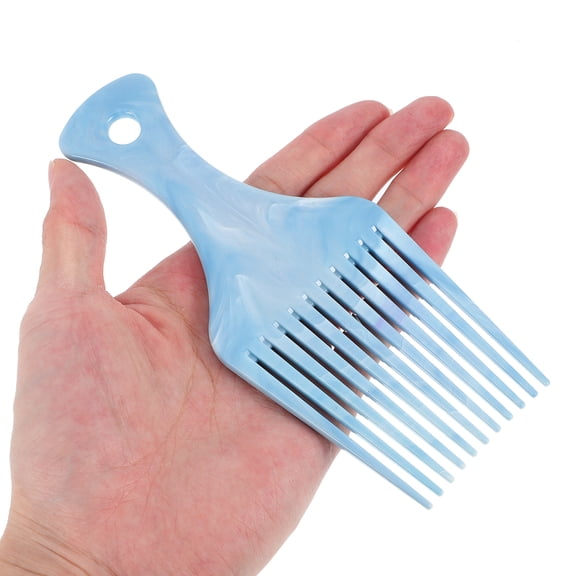 Dayesque Hair Pick for Curly Hair Afro Pick Comb Wide Tooth Hair Comb Plastic Curly Hair Detangler for Home and Salon Use