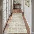 thumbnail image 2 of BERTHMEER 2'x6' Washable Runner Rugs for Hallway Bathroom Bedroom Entryway Kitchen Non Slip Vintage Oriental Traditional Runner Rugs,Apricot, 2 of 5