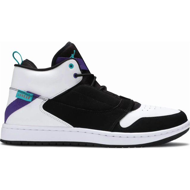 N I-K-E A i r-Jor-dan Fadeaway Black Turbo Green White Sneakers AO1329-035 Men's 13