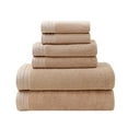 thumbnail image 2 of Bath Towel Set 6 Pcs, Household Gift Set, All-Inclusive Absorbent Towel and Bath Towel 6 Piece Set, Soft & Absorbent Bathroom Towels Set for Bathroom Spa Gym Shower Pool Travel, 2 of 9