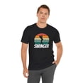 thumbnail image 6 of Funny swinger Golfer humor Golf lover golfing retro sunset Unisex T-shirt, 6 of 7