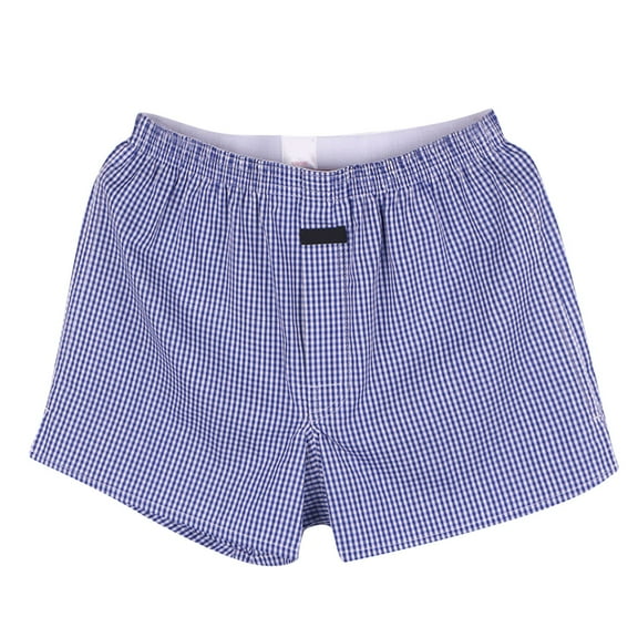 Sngxgn Mens Underwear Lightweight Boxer Briefs Underwear for Man Breathable Men's Trunks(Blue,XXL)