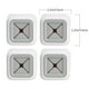 thumbnail image 3 of 4 piezas de organizador de toallas y trapos para colgar en la pared para el baño y la cocina., 3 of 5