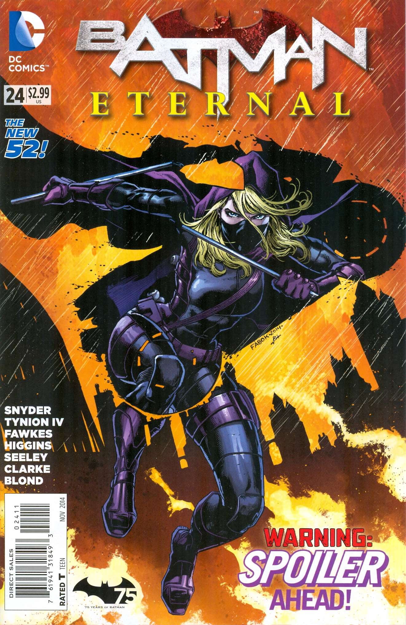 Cover of Batman Eternal #24