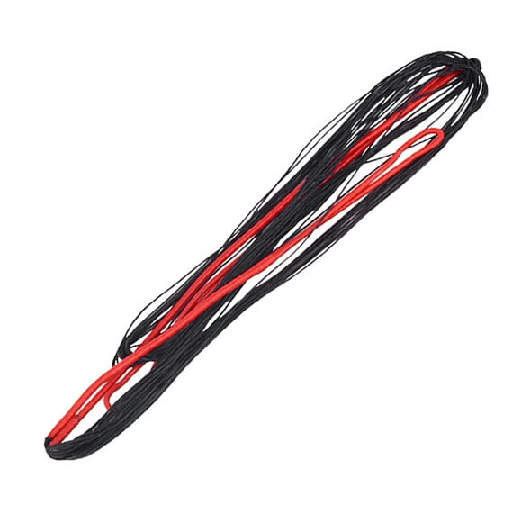 tredstone Bow Accessories Bowstring Assist Hunter Fast Flight Archery Stringer Easy Operation Winding Rope with Good Ductility Black red 62inch 1Set
