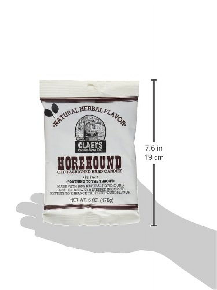 Claeys Old Fashioned Hard Candy - 6 Pack - Horehound - Since 1919