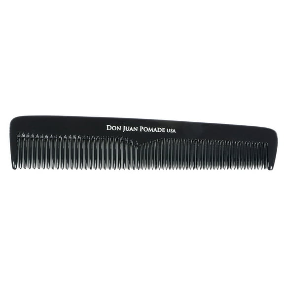 Don Juan 7" Black Graduated Dressing Comb