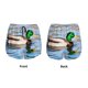 thumbnail image 3 of Balery Mallard Duck Swimming In A River Pantalones cortos deportivos para mujer con forro y dos bolsillos, elásticos, para entrenamiento, gimnasio, yoga-Large, 3 of 7