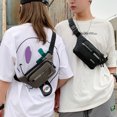 thumbnail image 4 of Bolso para teléfono móvil de gran capacidad para actividades al aire libre, deportes, resistente al desgaste e impermeable, color champán, 4 of 5