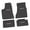 Black w/ Pink Insert, variant on Charger Floor Mats 06-10 Dodge Charger RWD 4 Piece Custom Vintage Scene w/ SRT Insert - Black