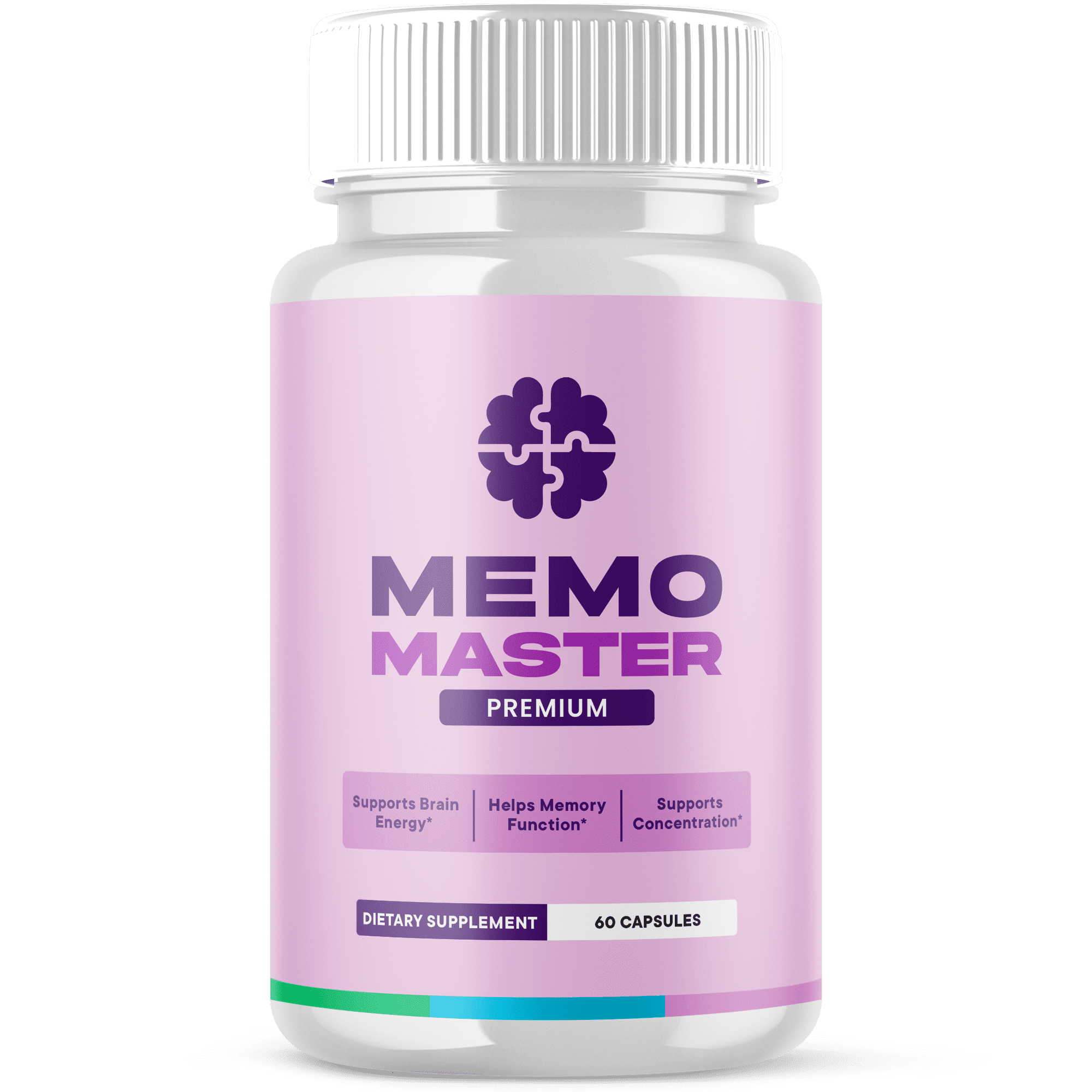 Memo Master Advanced Formula Brain Support MemoMaster Maximum Strength Supplement 60 Capsules