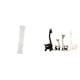 thumbnail image 1 of Lámpara De Pie Para Sala De Estar Con Figura De Jirafa De Cerámica Como Centro De Mesa. Decoración Moderna Y Creativa Para Escritorio, Oficina, Dormitorio O Estantería., 1 of 8