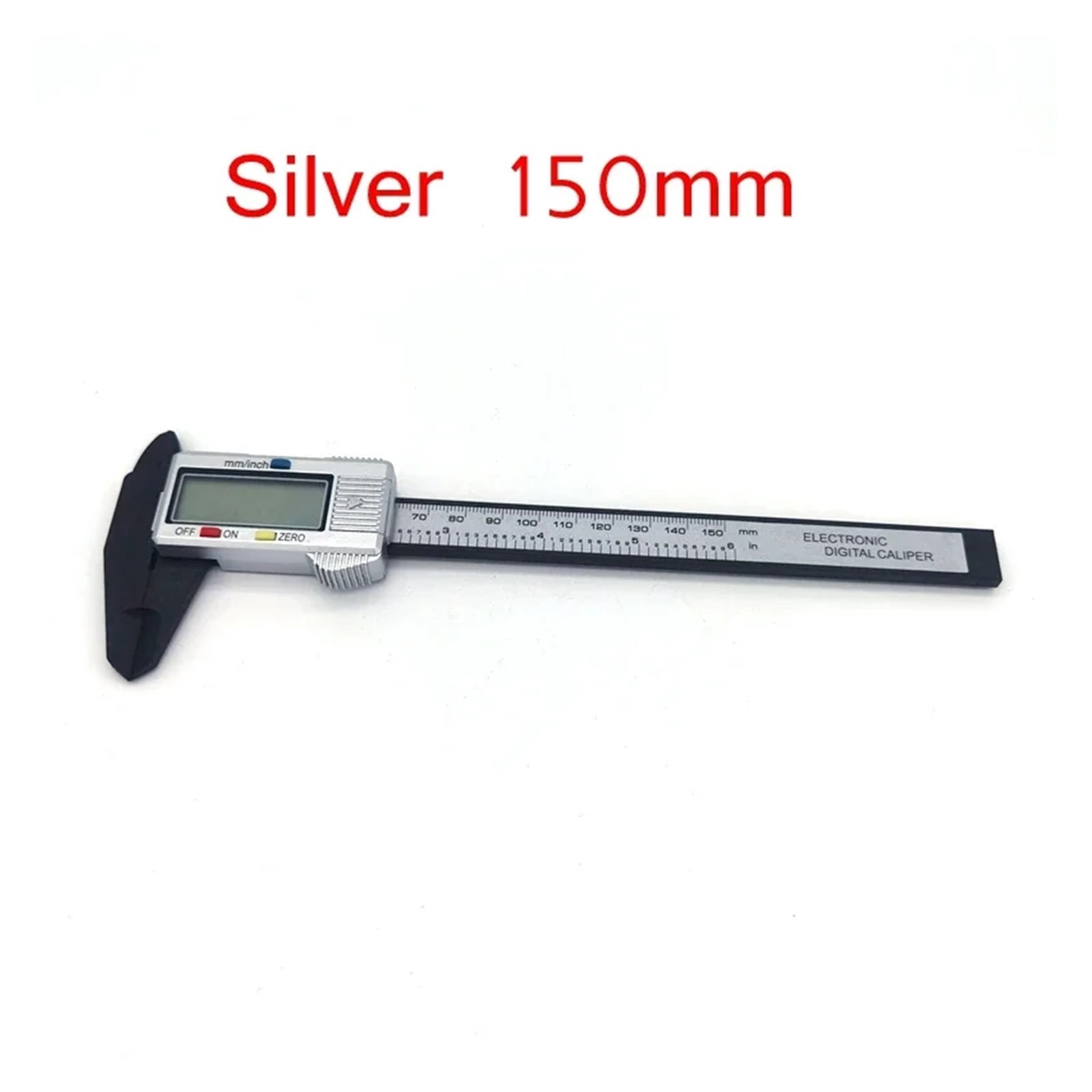 150mm 100mm Electronic Digital Caliper Carbon Fiber Dial Vernier Caliper Gauge Micrometer Measuring Tool Digital Ruler