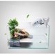 thumbnail image 4 of Refugio de Reptiles - Terrario - Escondite - Rampa para Tortugas - Plataforma - Decoración de Hábitat - Humidificador - Escondite de Resina (m), 4 of 5