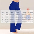 thumbnail image 3 of Turilly Women's Cozy Fleece Lined Flare Leggings High Waisted Thermal Yoga Pants for Winter Wear, 3 of 8