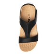 thumbnail image 4 of Sandalias Athlefit con soporte ortopédico para arco, color negro, mujer 8.5, 4 of 6