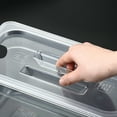thumbnail image 3 of Transparent PC Slow Cooking Container for Storage with Large Capacity and Clear Visibility 10.5x7.8x5.9 Inches, 3 of 5