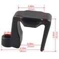 thumbnail image 2 of Support de Rail Carré pour Ponton Boat, Support/ajustable/clip pour Quai Noir, 2 of 9