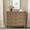 Light Rustic Brown, variant on Atumcto Farmhouse 4-Drawer Dresser, Storage Cabinet with Solid Wood Legs for Bedroom, Living Room & Entryway, Light Rustic Brown