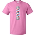 thumbnail image 3 of Inktastic Barber Barberpole T-Shirt, 3 of 5