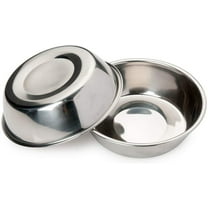 Bonza | Replacement Stainless Steel Dog Bowls (Set of 2) for Pet Feeding Station | For Cats and Small Dogs | 12oz (Pack of 2)